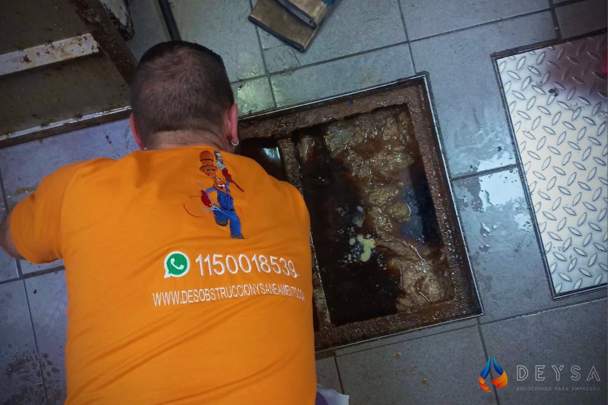 Destapación en graseras