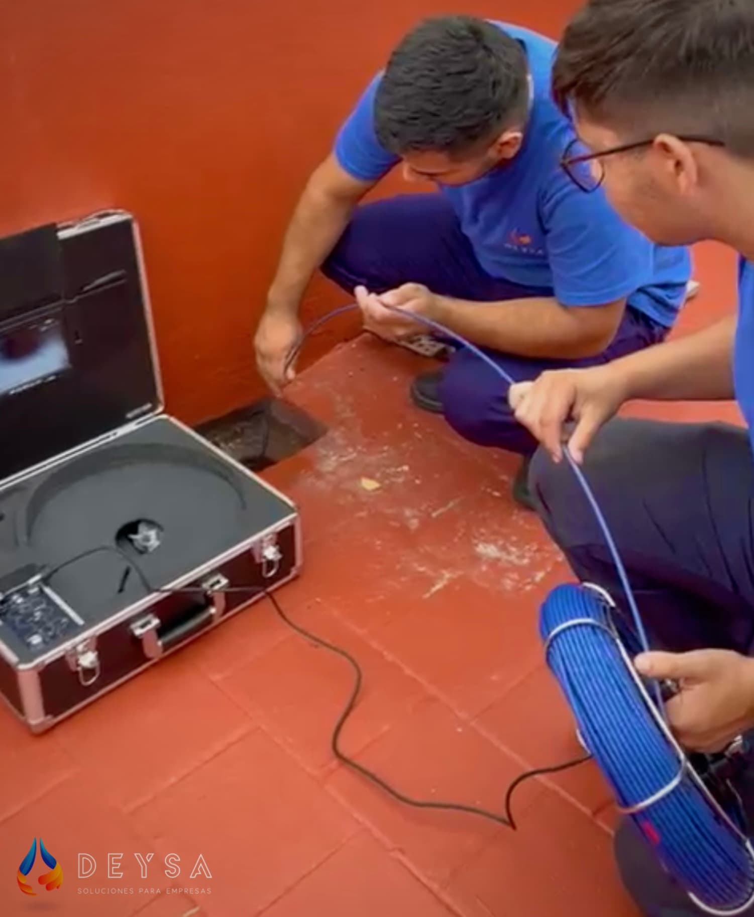 Video inspección y diagnóstico de cañerías